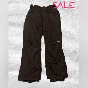 Boys Outdoor Gear snow pants, size Medium, black, great condition